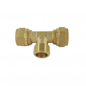 China Brass Male Threaded Compression Fitting Press Connection No Leak supplier