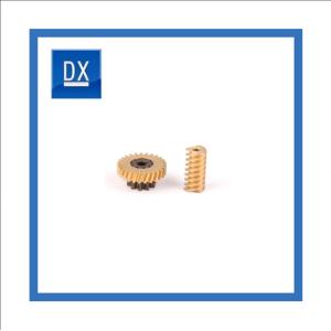 China Peças cilíndricas da transmissão da engrenagem de sem-fim da ranhura da precisão de bronze para a válvula do EGR supplier