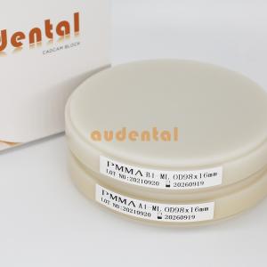 Lab Material Dental Pmma Block Monolayer PMMA Disc