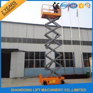 China Self Propelled Scissor Lifts Hire , Hydraulic Mobile Elevated Work Platform  supplier