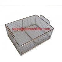 China 18mm Stainless Steel Wire Mesh Baskets For Storage And Drying on sale
