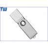 China Twister 8GB USB Memory Drives Half Metal Half Crystal 3D Branding wholesale