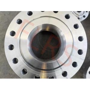 China High Pressure SA350 LF6 Low Alloy Steel Welding Neck Flange Notch RTJ Face supplier