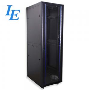 China Stable 42U 19 Data Server Rack Cabinet Electronics Rack Cabinet 1300kg Loading Weight supplier