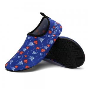 China Blue Kids Aqua Shoes Footwear Breathable Quick Drying Comfortable Water Shoes supplier