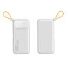 China Ultra-thin And Compact Self-contained Power Bank 10000mah Super Fast Charger Large Capacity Portable wholesale