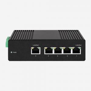 IP30 Industrial Gigabit Ethernet Switch Current 2A Input Voltage 12V-57V