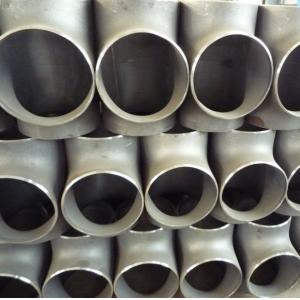 China ASME B16.9 2 Inch Stainless Steel Tee Fittings SS316L SS Pipe Tee supplier