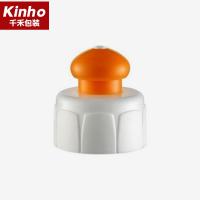 China 28/410 Shampoo Bottle Cap Screw Mushroom Push Pull Bottle Caps on sale