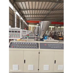 SJSZ80/156 Plastic Twin Screw Co Rotating Extruder PVC Pipe Extrusion Line