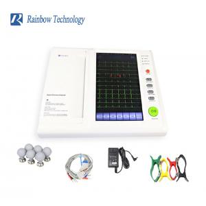 Portable 12 Channels 12 Leads Medical ECG Machine