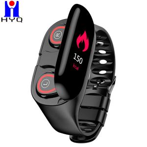 ODM In Ear Bluetooth Earbud Wristband Smart Wireless Watch Earphone Creative