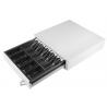 China POS Cash Drawer 420F / Lockable Cash Box With Metal Clips Adjustable Dividers wholesale