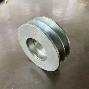 China CNC Machined V-Belt Pulley Flange: Core Transmission Component wholesale