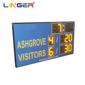 Electronic Led Wireless Table Tennis Digital Scoreboard With Customized Club Name