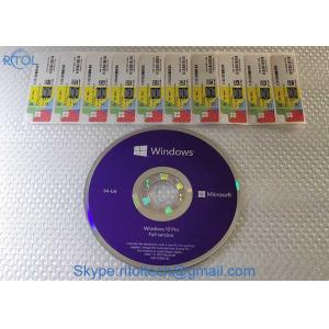 Microsoft Windows 10 License Key Code COA Sticker Windows 10 Professional OEM Pack