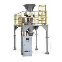 China Bag Packaging Machine With ±0.2% Weighing Accuracy And 25kg-50kg Filling Range on sale