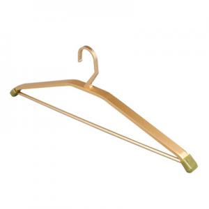 China Aluminium Alloy Hanger with Trouser Bar Various Color Clothes Hanger supplier