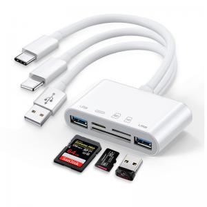 China USB 3.1 TYPE-C to USB 2.0 Hub SD TF OTG Card Reader for Smart Phone Tablet PC supplier