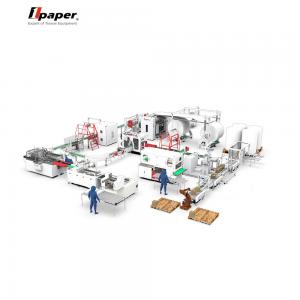 China 2150Kg Machine Weight Tissue Napkin Packaging Machine for Paper Product Processing Line supplier