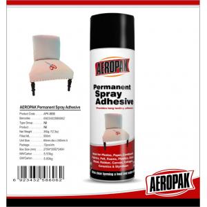 Adhesive Clinging Upholstery Spray Glue Low Mist For Wood / Glass / Paper