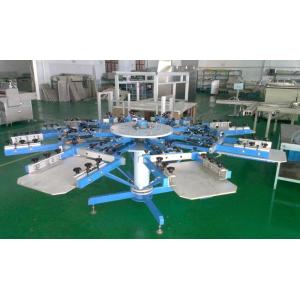 Manual Textile Screen Printing Press with Micro Registration, T-Shirt Silk Screen Printing Machine (Side clamp system)