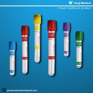 13x100mm Disposable Vacuum Blood Collection Tube CE Certification