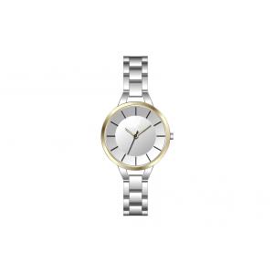 Smaller Watch Face Ladies Analog Watches With Stainless Steel Bracelet
