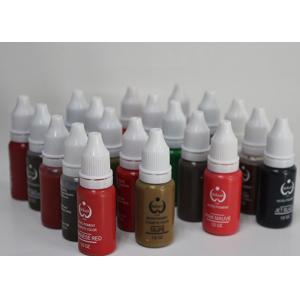 China 3D Nature Eyebrow Permanent Makeup Tattoo Ink Pigment Embroidery Art Inks supplier