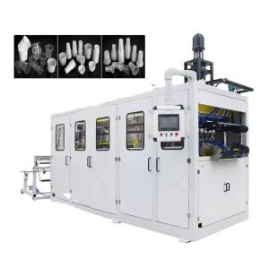 China PS PET PP PVC Plastic Cup Making Machine 15-30 Times/Min Fully Automatic wholesale