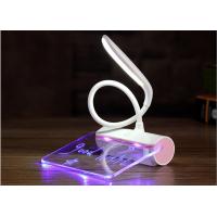 China Message lamp with board 3d optical illusion table night led light protect eyes on sale