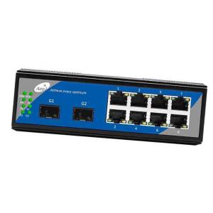 China IEEE802.3af / At 32Gbps 8 Port POE SFP Switch supplier