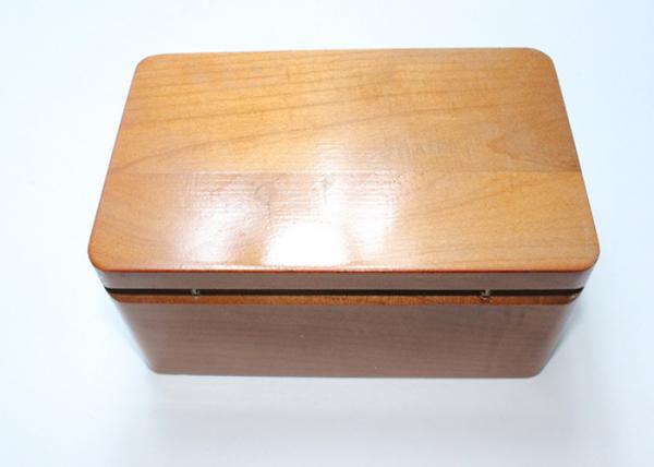 narrow wooden box