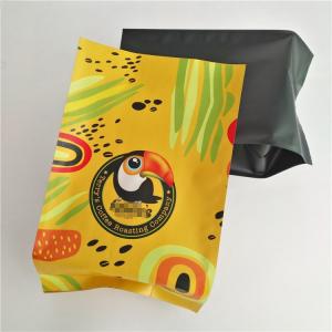 China Four Side Sealed Foil Pouch Packaging Plastic Instant Coffee Power Sachet Tea Package supplier