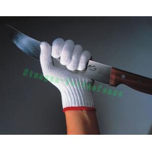 China Police Cut Resistant Safety Knitted Gloves supplier