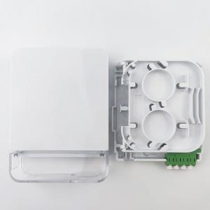 2-Core LC APC Plastic Face Plate Socket Panel for Long-Lasting Fiber Optic Connections