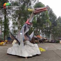 China Theme Park Equipment Realistic Life Size Dinosaur Model Animatronic Dinosaur Pterosauria Model on sale