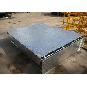 China Hot Dip Galvanized Hydraulic Electric Dock Leveler With Bumpers supplier
