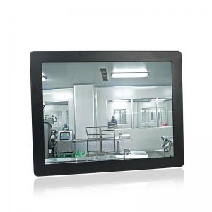 Gray 4G DDR4 Industrial Touch Screen Pc , I7-8665U Dual Core Touch Panel Computer