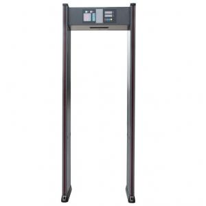 China Door Frame Walk Through Body Scanners , Portable Security Metal Detector With LED Light supplier