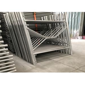 China Safety Scaffolding Frame System Tubular Aluminum Scaffolding Q345 Material supplier
