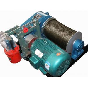 China VVVF Speed Double Drum Electric Winch Wire Rope Pulling Hoist Anchor Mooring Winch supplier