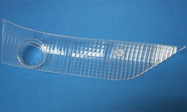 Custom Transparent Automotive Lighting Parts , Plastic Prototype Manufacturing