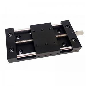 China 80mm Trip Manual Linear Stage Self Locking One Dimensional supplier