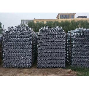 China High Strength Ground Screw Piles Anchor Galvanized Metal Steel 2000mm Length supplier