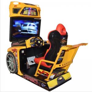 China Customized Racing Game Machine For Amusement Park / Arcade Playing Center supplier