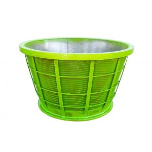 Customized 3.2mm Slot Length Wedge Wire Baskets For Stainless Steel Filtration