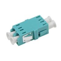 China Duplex LC Adapter Multimode Fiber Coupler Mounting Without Flange on sale