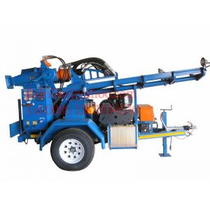 China 200mm Holes Portable Hydraulic Water Well Drilling Rig Borehole Drilling Equipment TWD200 supplier