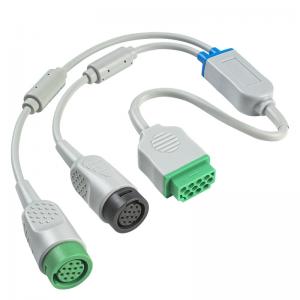 China GE Healthcare ECG Trunk Cable Corometrics 1442AAO MECG And FECG ECG Cable supplier